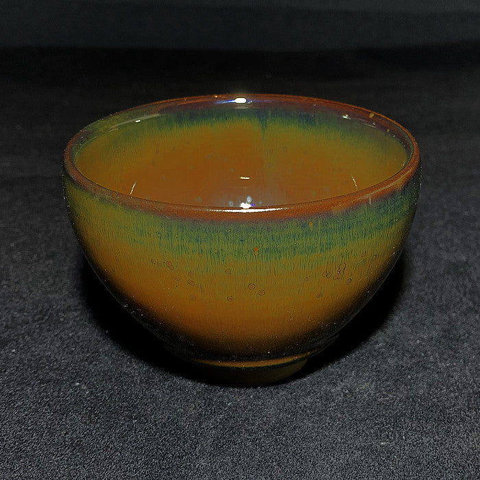 handmade black tea cup