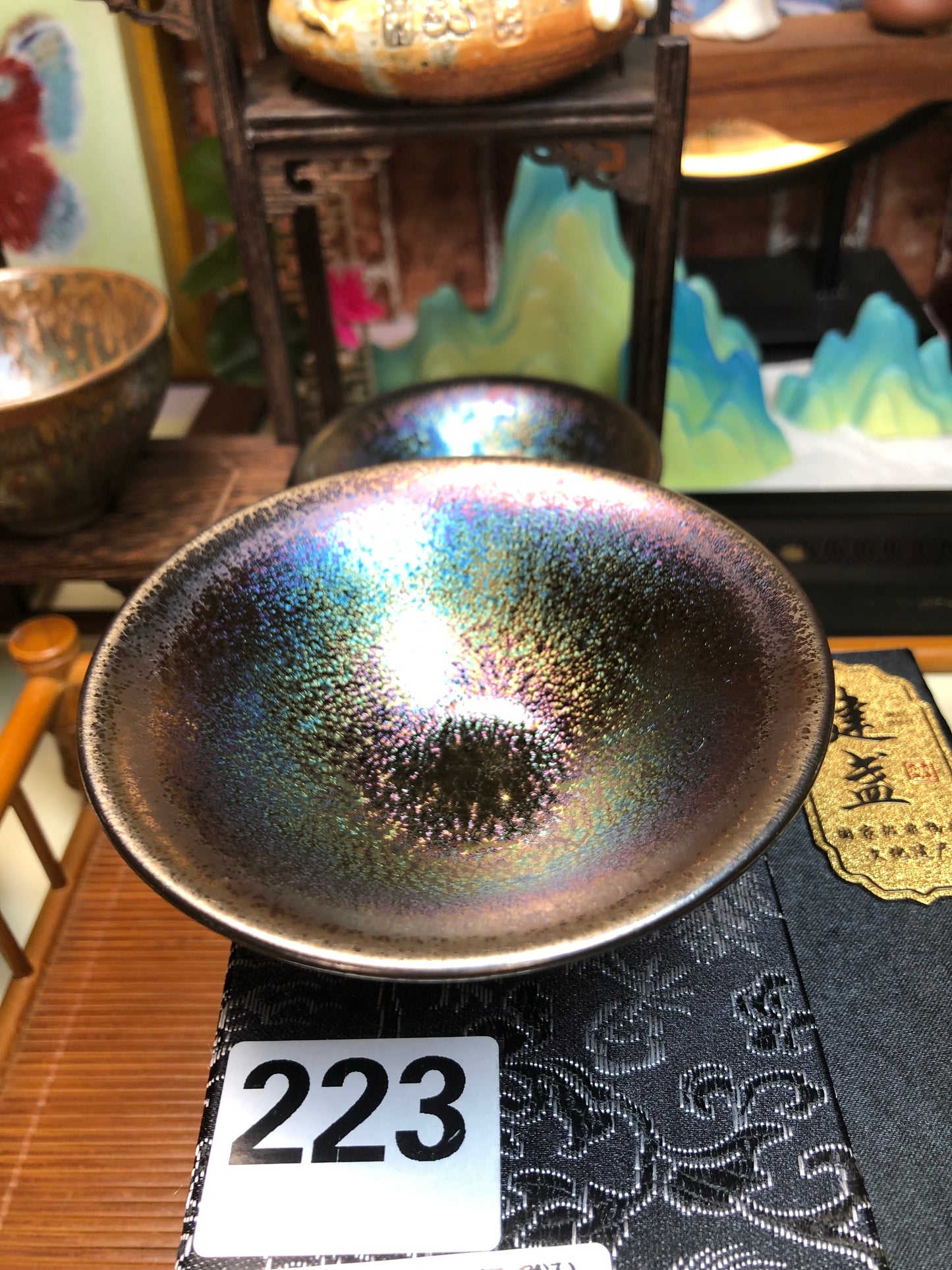3D rainbow peacock 